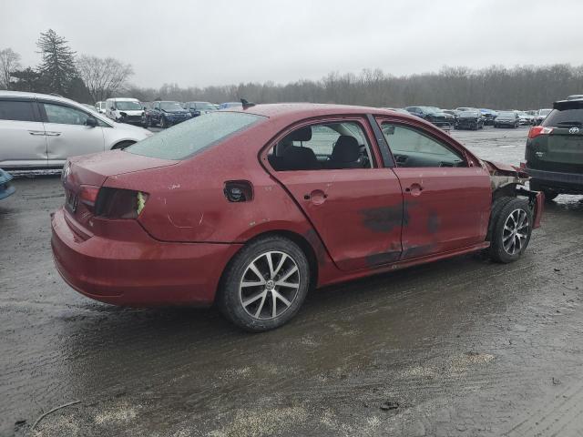 3VWD67AJ5GM256624 - 2016 VOLKSWAGEN JETTA SE RED photo 3