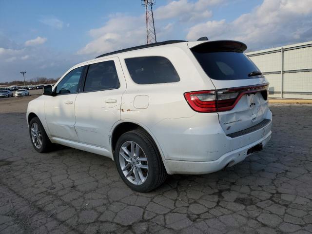 1C4RDJDG5PC603057 - 2023 DODGE DURANGO GT WHITE photo 2