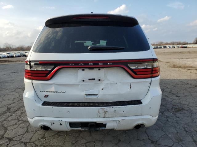 1C4RDJDG5PC603057 - 2023 DODGE DURANGO GT WHITE photo 6