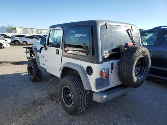 1J4FA39S42P726316 - 2002 JEEP WRANGLER / X WHITE photo 2