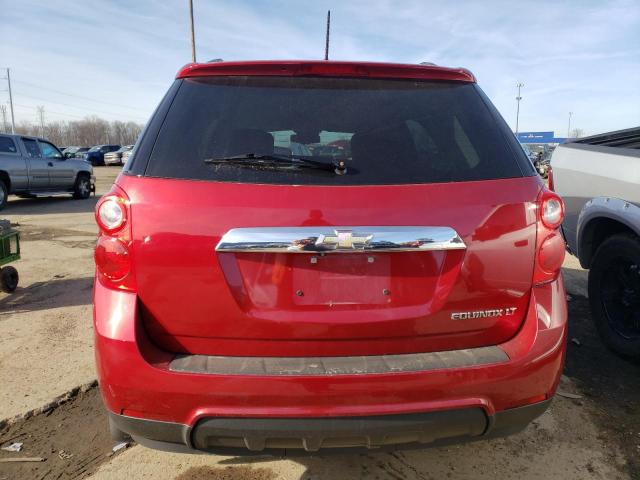 2GNALBEK2F6305542 - 2015 CHEVROLET EQUINOX LT RED photo 6