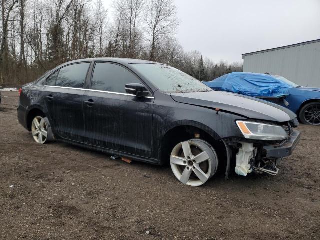 3VWWL7AJ2BM008972 - 2011 VOLKSWAGEN JETTA TDI BLACK photo 4