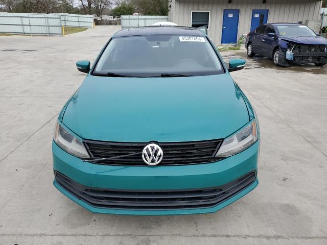 3VWD07AJ4FM347352 - 2015 VOLKSWAGEN JETTA SE GREEN photo 5