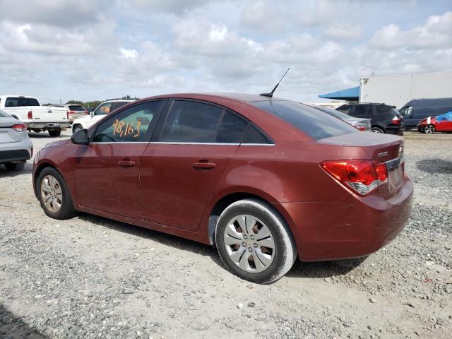 1G1PD5SH0C7240379 - 2012 CHEVROLET CRUZE LS ORANGE photo 2