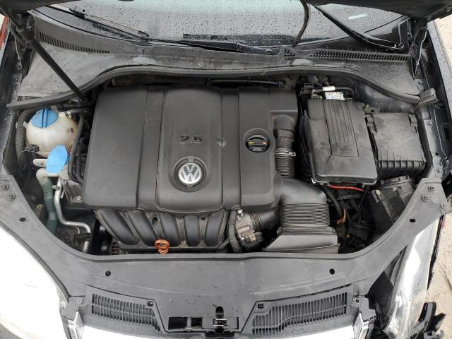 3VWRZ7AJ6AM034016 - 2010 VOLKSWAGEN JETTA SE BLACK photo 11