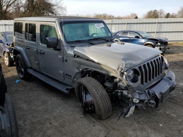 1C4HJXEN1NW259484 - 2022 JEEP WRANGLER U SAHARA GRAY photo 4