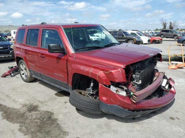 1C4NJRFB6GD545431 - 2016 JEEP PATRIOT LATITUDE RED photo 4