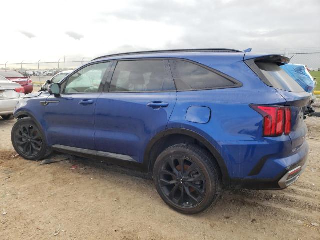 5XYRK4LF2MG065537 - 2021 KIA SORENTO SX BLUE photo 2