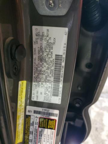 5TFJU4GN2DX044872 - 2013 TOYOTA TACOMA DOUBLE CAB PRERUNNER TAN photo 12