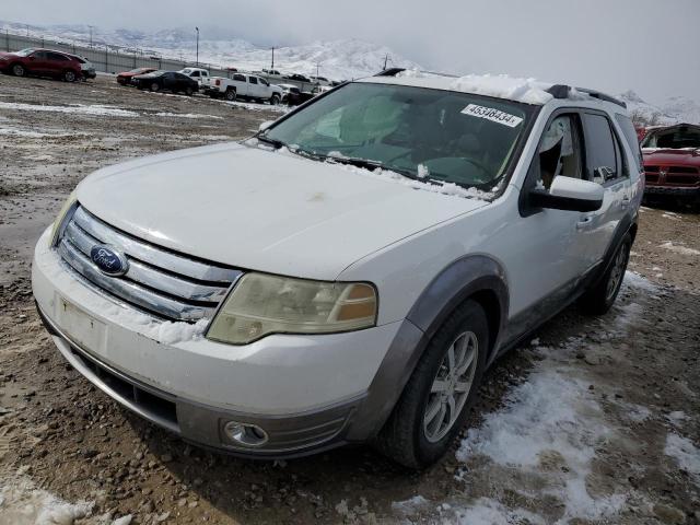 1FMDK05W18GA04338 - 2008 FORD TAURUS X SEL WHITE photo 1