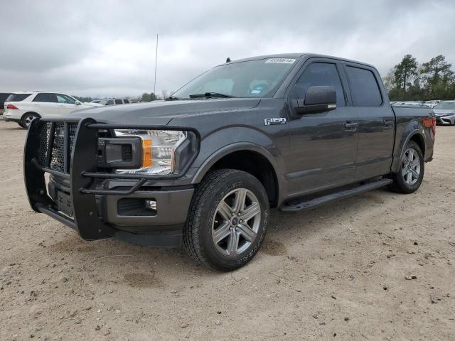 1FTEW1EPXKKF26840 - 2019 FORD F150 SUPERCREW GRAY photo 1