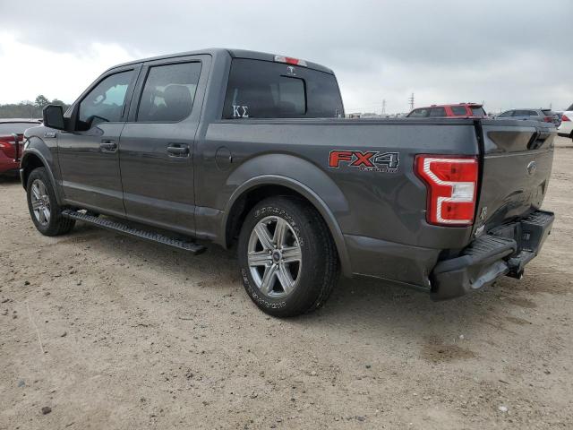 1FTEW1EPXKKF26840 - 2019 FORD F150 SUPERCREW GRAY photo 2