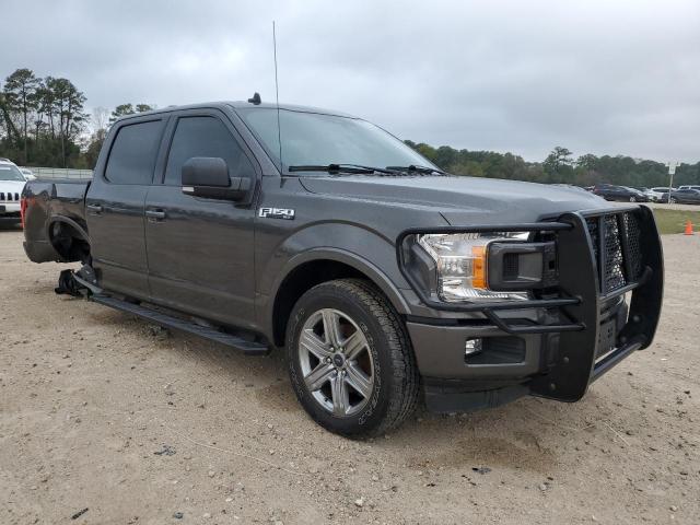 1FTEW1EPXKKF26840 - 2019 FORD F150 SUPERCREW GRAY photo 4