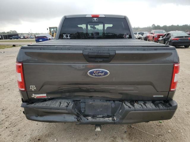 1FTEW1EPXKKF26840 - 2019 FORD F150 SUPERCREW GRAY photo 6