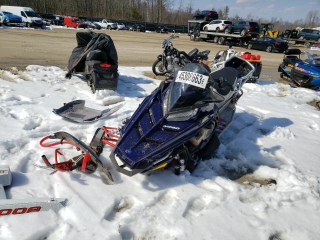 SN1BS8GSXCC480041 - 2012 POLARIS SNOWMOBILE BLUE photo 2