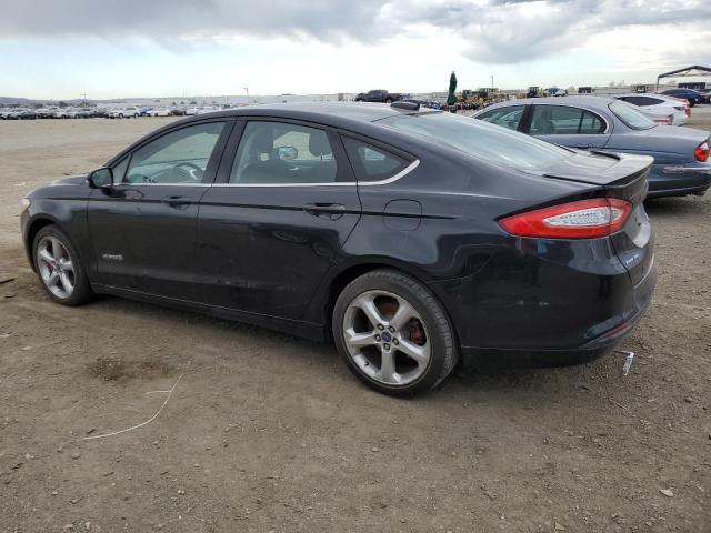 3FA6P0LU3DR386736 - 2013 FORD FUSION SE HYBRID BLACK photo 2