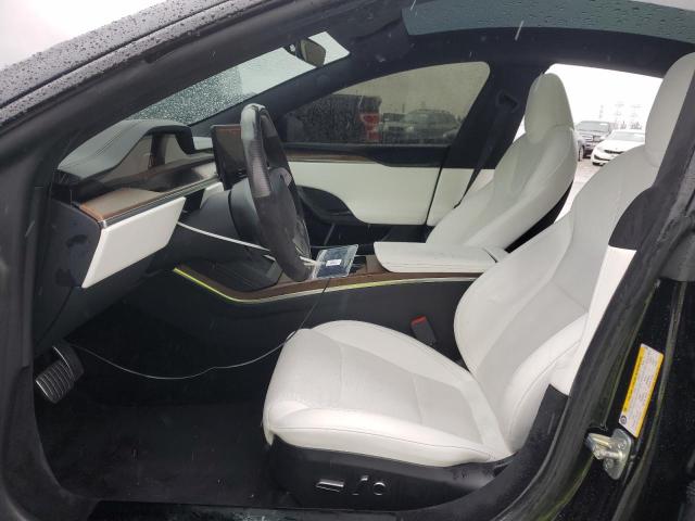 5YJSA1E59PF514540 - 2023 TESLA MODEL S BLACK photo 7