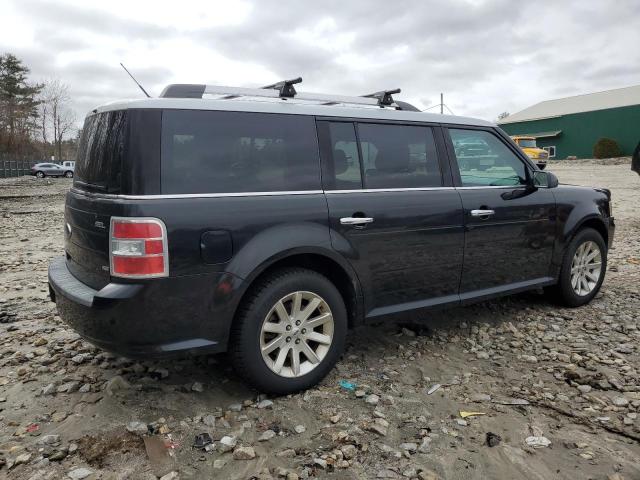 2FMHK6CC8BBD00520 - 2011 FORD FLEX SEL BLACK photo 3