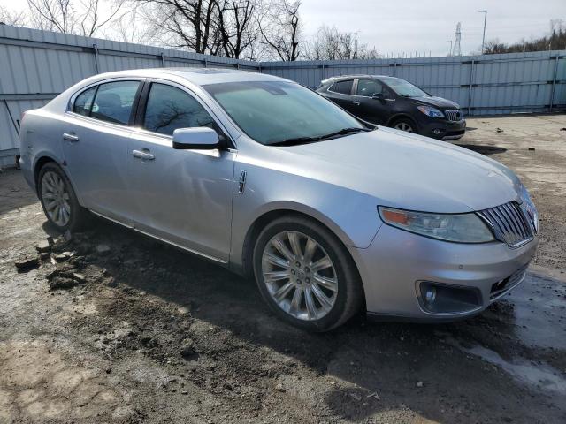 1LNHL9FT7AG600731 - 2010 LINCOLN MKS SILVER photo 4