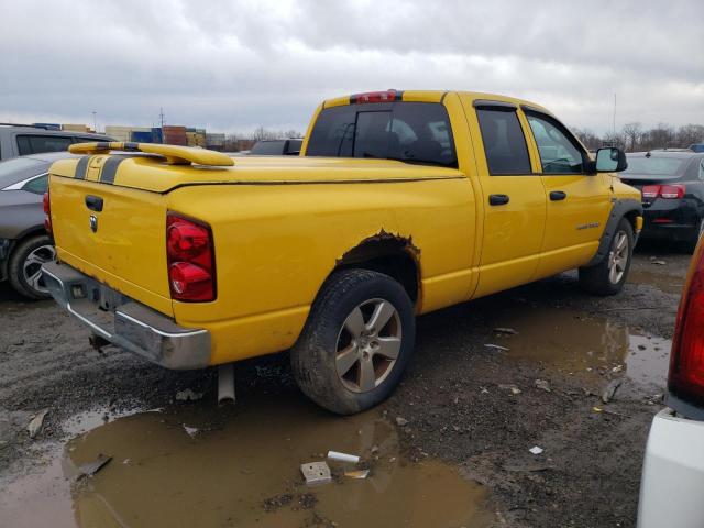 1D7HA18257S251323 - 2007 DODGE RAM 1500 ST YELLOW photo 3