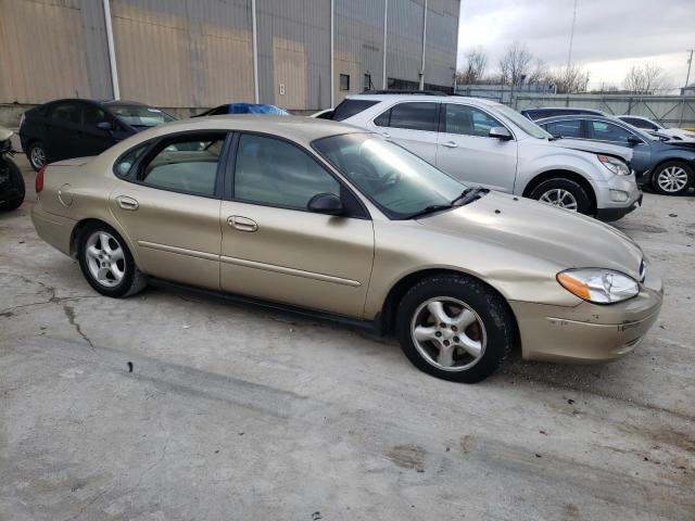 1FAFP53U71G169156 - 2001 FORD TAURUS SE GOLD photo 4