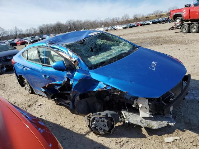 KMHD74LF3HU404172 - 2017 HYUNDAI ELANTRA SE BLUE photo 4