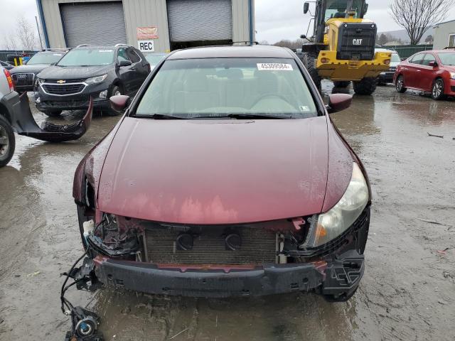 1HGCP26379A153179 - 2009 HONDA ACCORD LX MAROON photo 5