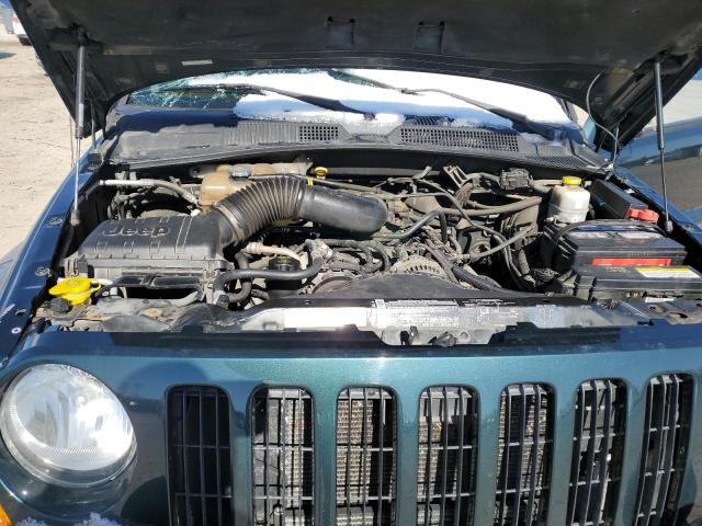 1J4GL38K25W617380 - 2005 JEEP LIBERTY RENEGADE 绿色 照片 11