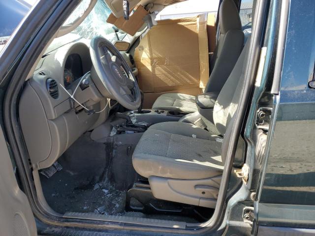 1J4GL38K25W617380 - 2005 JEEP LIBERTY RENEGADE 绿色 照片 7