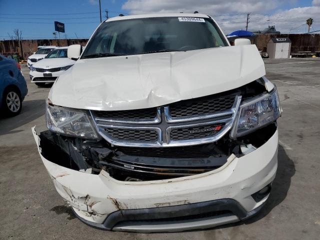 3C4PDCBG6ET250660 - 2014 DODGE JOURNEY SXT WHITE photo 5