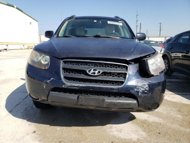 5NMSG73D07H003874 - 2007 HYUNDAI SANTA FE GLS BLUE photo 5