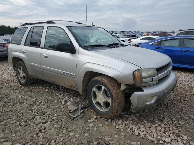 1GNDT13S642142043 - 2004 CHEVROLET TRAILBLAZE LS SILVER photo 4