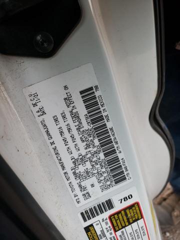 3TYRX5GN2NT038422 - 2022 TOYOTA TACOMA ACCESS CAB WHITE photo 13