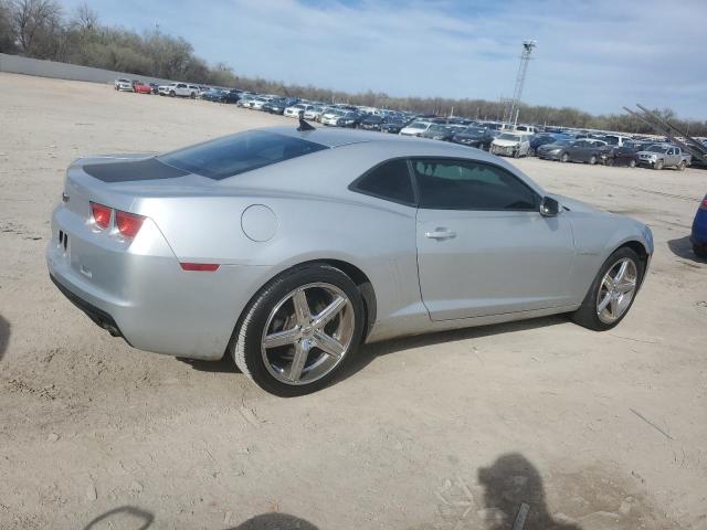 2G1FB1ED4B9143556 - 2011 CHEVROLET CAMARO LT SILVER photo 3