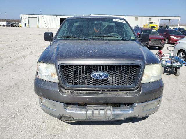 1FTRF02W44KC80183 - 2004 FORD F150 GRAY photo 5