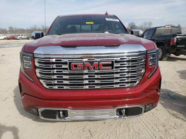 3GTUUGED9PG222259 - 2023 GMC SIERRA K1500 DENALI RED photo 5