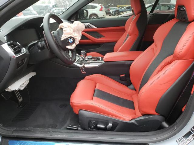 WBS33BA06PCL66433 - 2023 BMW M4 COMPETITION GRAY photo 7