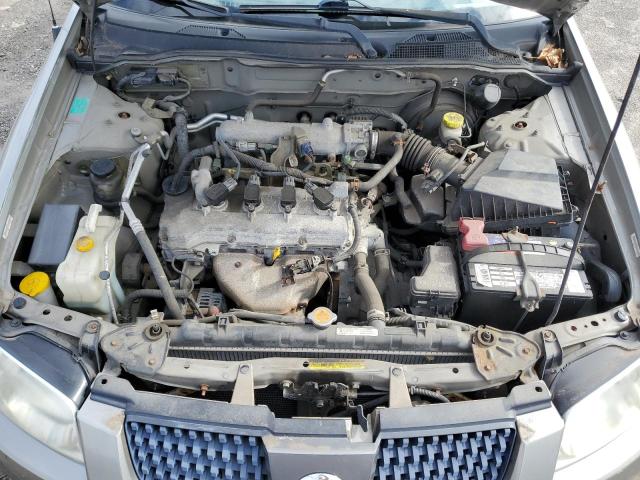 3N1CB51D04L489582 - 2004 NISSAN SENTRA 1.8 GRAY photo 11