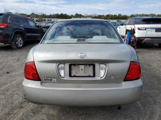 3N1CB51D04L489582 - 2004 NISSAN SENTRA 1.8 GRAY photo 6