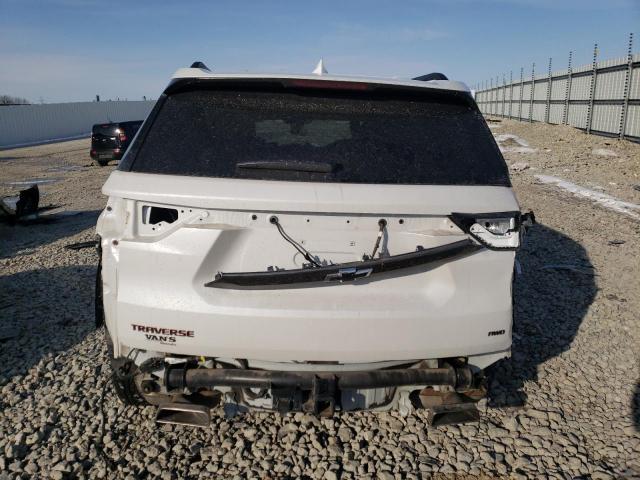 1GNEVKKW2MJ164152 - 2021 CHEVROLET TRAVERSE PREMIER WHITE photo 6