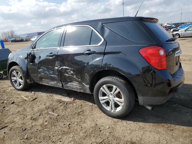 2GNALBEK4C6362370 - 2012 CHEVROLET EQUINOX LS BLACK photo 2