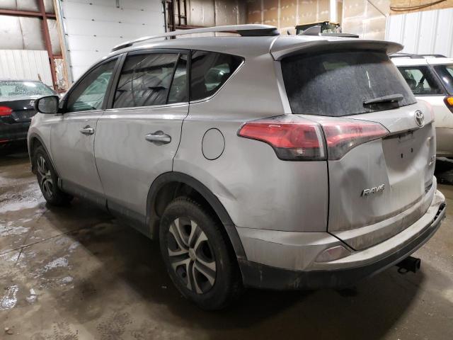 2T3BFREV2GW465515 - 2016 TOYOTA RAV4 LE SILVER photo 2