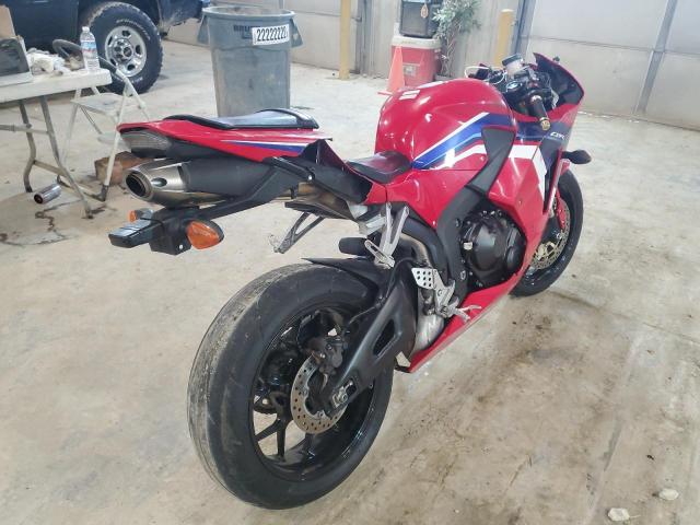 JH2PC40J4MK700465 - 2021 HONDA CBR600 RA RED photo 4