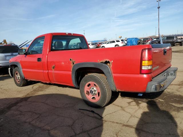 1GTEC14X23Z269692 - 2003 GMC NEW SIERRA C1500 RED photo 2