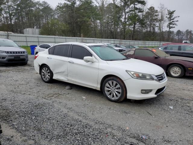 1HGCR2F85DA014912 - 2013 HONDA ACCORD EXL WHITE photo 4