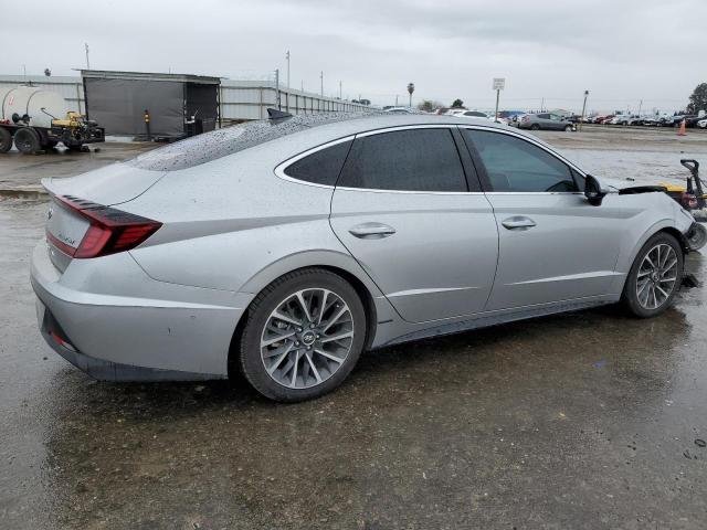 5NPEH4J26LH051323 - 2020 HYUNDAI SONATA LIMITED SILVER photo 3