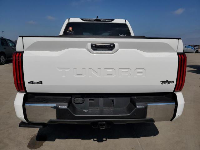 5TFLA5DB6PX075757 - 2023 TOYOTA TUNDRA CREWMAX SR WHITE photo 6