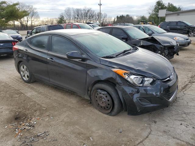 KMHDH4AE4BU101531 - 2011 HYUNDAI ELANTRA GLS BLACK photo 4