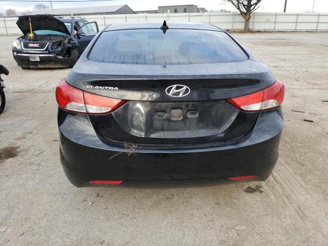 KMHDH4AE4BU101531 - 2011 HYUNDAI ELANTRA GLS BLACK photo 6