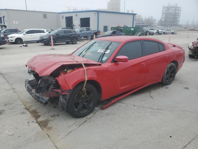 2C3CDXBG0DH591764 - 2013 DODGE CHARGER SE RED photo 1